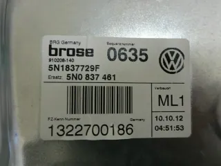 5N0837461 Fensterhebermechanik Fensterheber Mechanik vorne links VW Tiguan GP - Bild 4