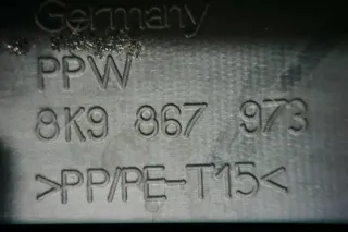 Heckklappe Abdeckung Verkleidung oben schwarz 8K9867973 Audi A4 Avant B8 8K - Bild 8