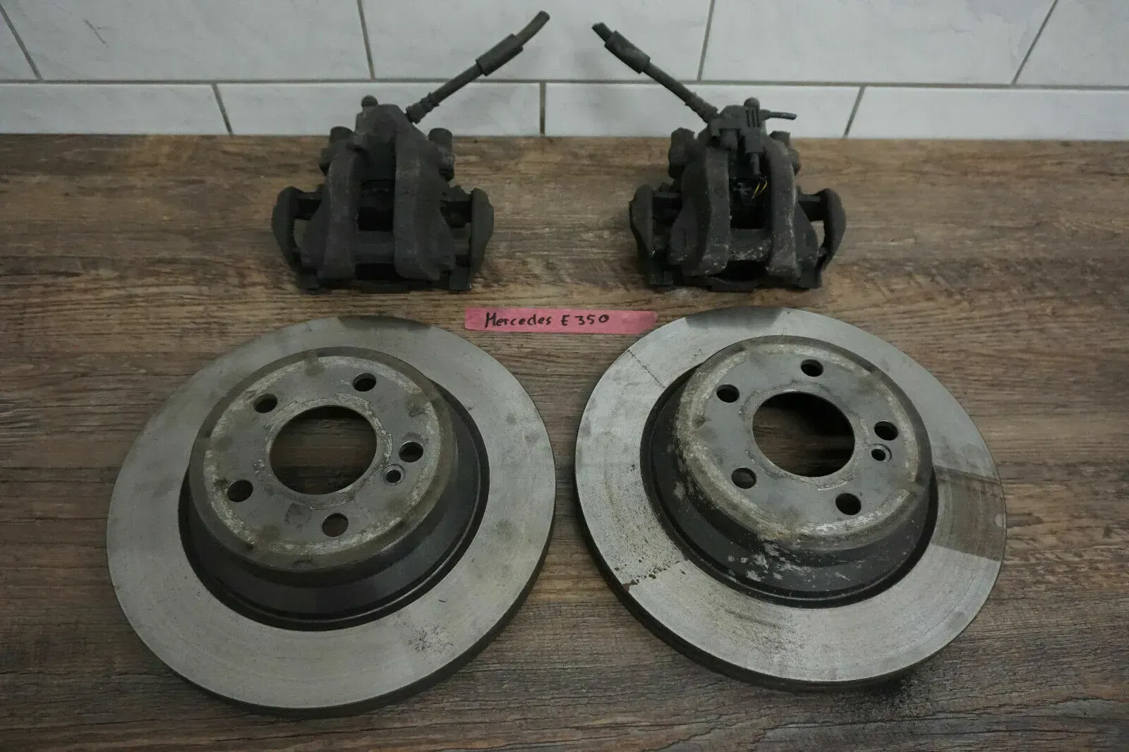 Original Mercedes W212 E-Klasse 350 CDI Mopf hinten Bremse hinten Hinterachse - Bild 1