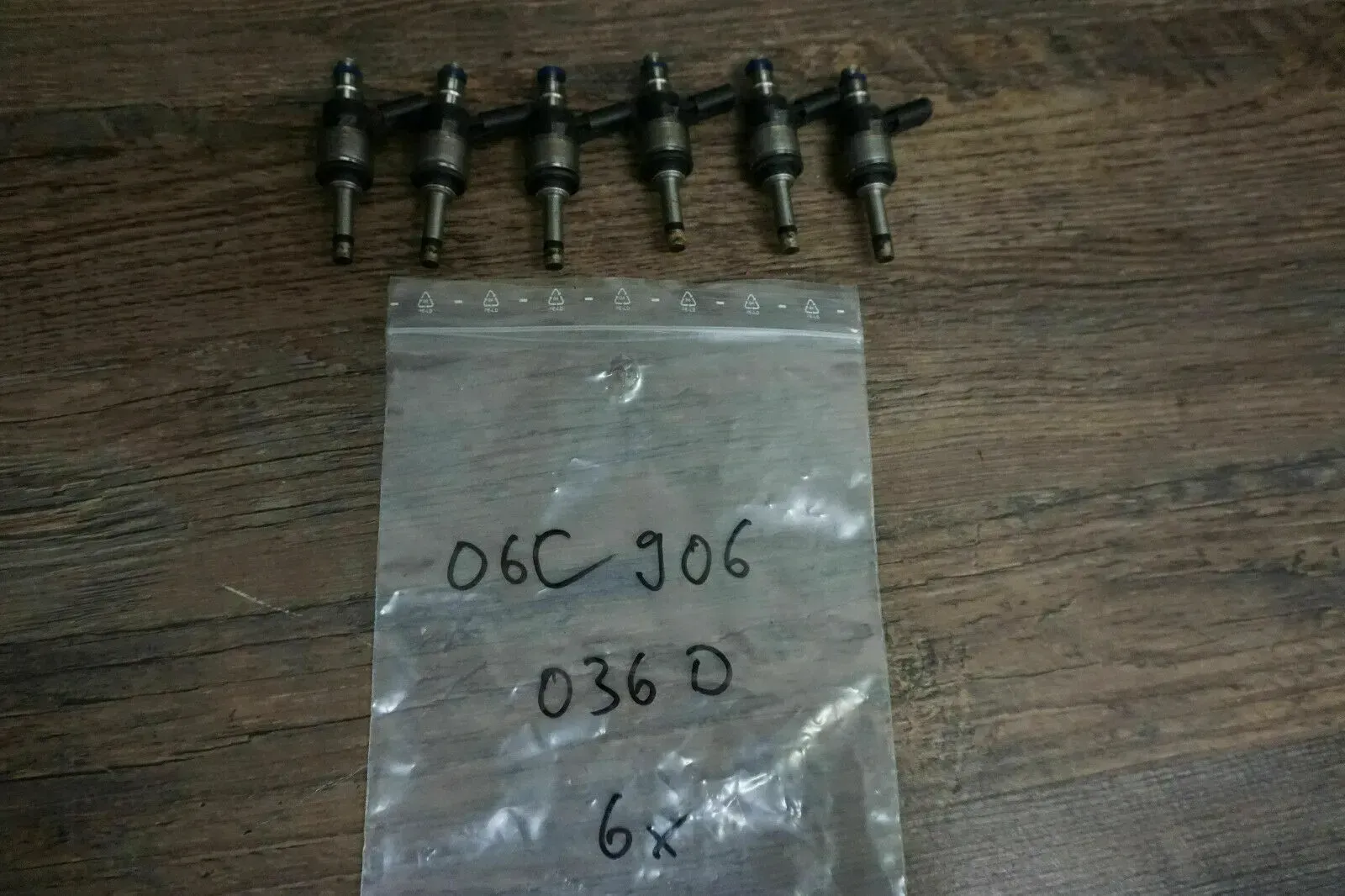 1x Audi A4 A5 A6 A7 Q7 4M Einspritzventil 06C906036D injection valve 3.0 TFSI - Bild 1