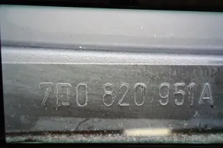 VW T4 Himmel Klimahimmel Luftdüse Ausströmer 7D3820951A - Bild 6