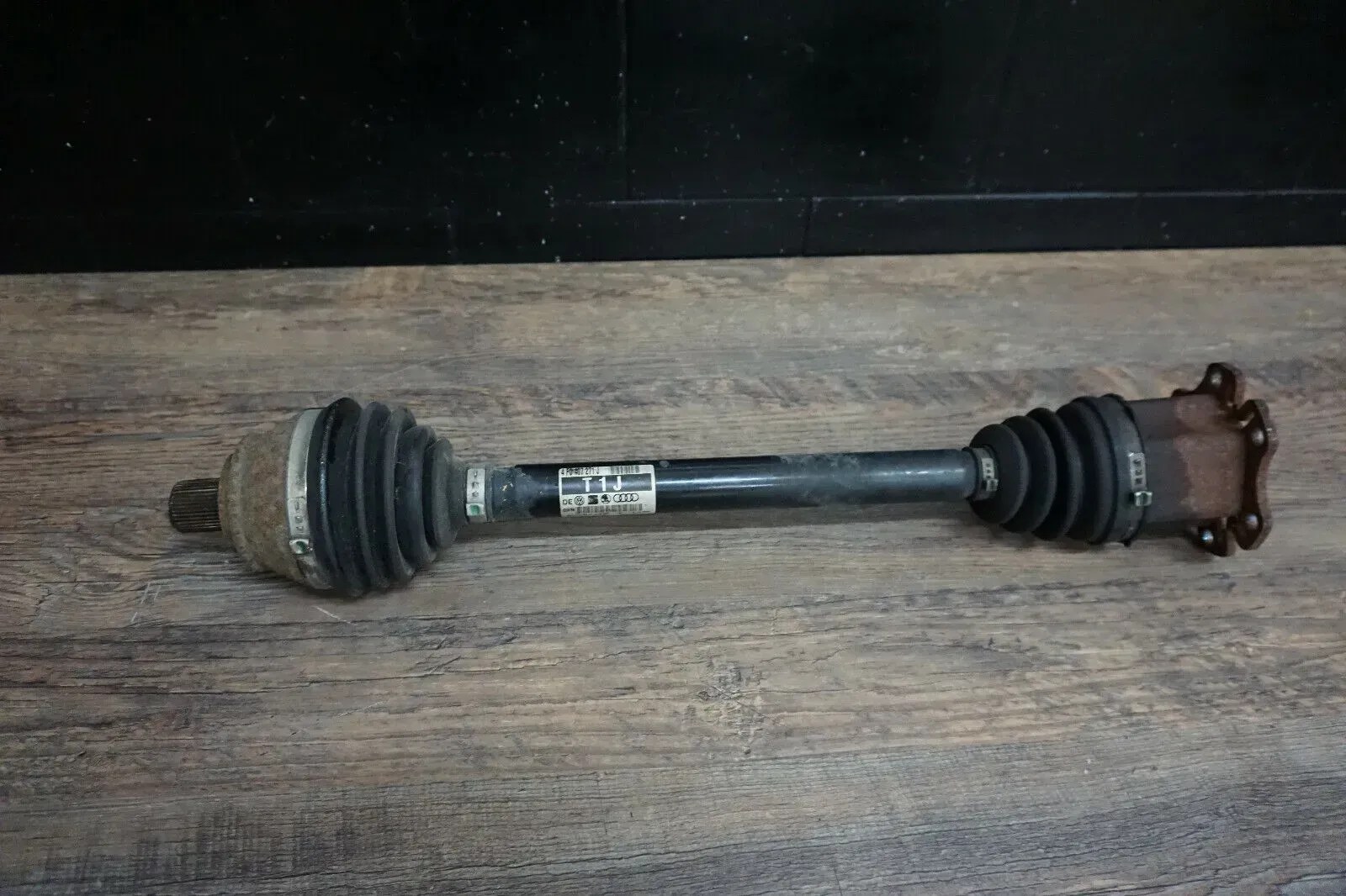 Audi A6 3.0TDI 4F 2005 Allrad Antriebswelle Gelenkwelle vorne links 4F0407271J - Bild 1