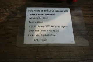 Ford Fiesta mk7 ST Bremsensatz Hinten Bremse Bremsanlage - Bild 2