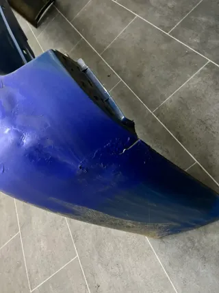 VW T5 STOßSTANGE STOßFÄNGER hinten blau - Bild 3