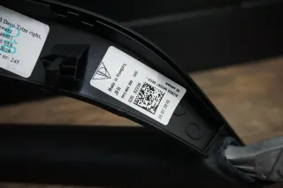Porsche 9Y Cayenne E3 Haltegriffe Mittelkonsole Griff Leder Schwarz 9Y0857644 - Bild 4