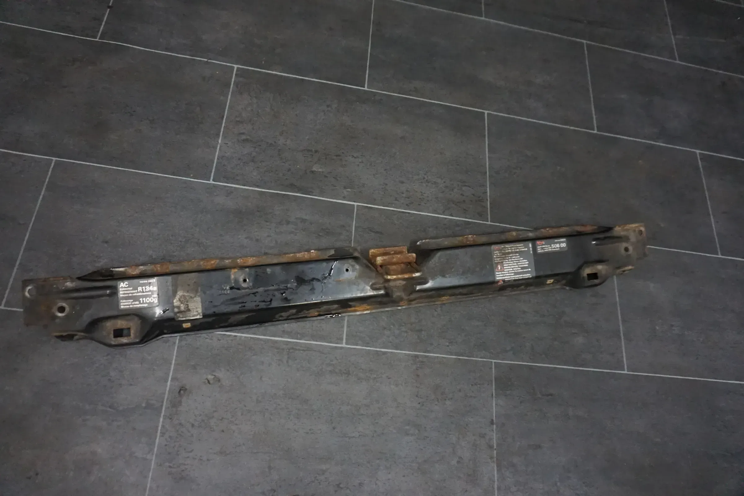 T4 Schlossträger Frontträger Aufnahme Wasserkühler 7D0805563A lange Front VW - Bild 1