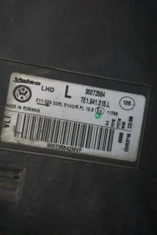 VW T6 Transporter Scheinwerfer Hauptscheinwerfer Halogen Links 7E1941015L - Bild 9