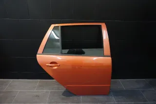 Skoda Fabia Combi 5J Tür hinten rechts mit Anbauteile Farbe orange 9771 - Bild 1