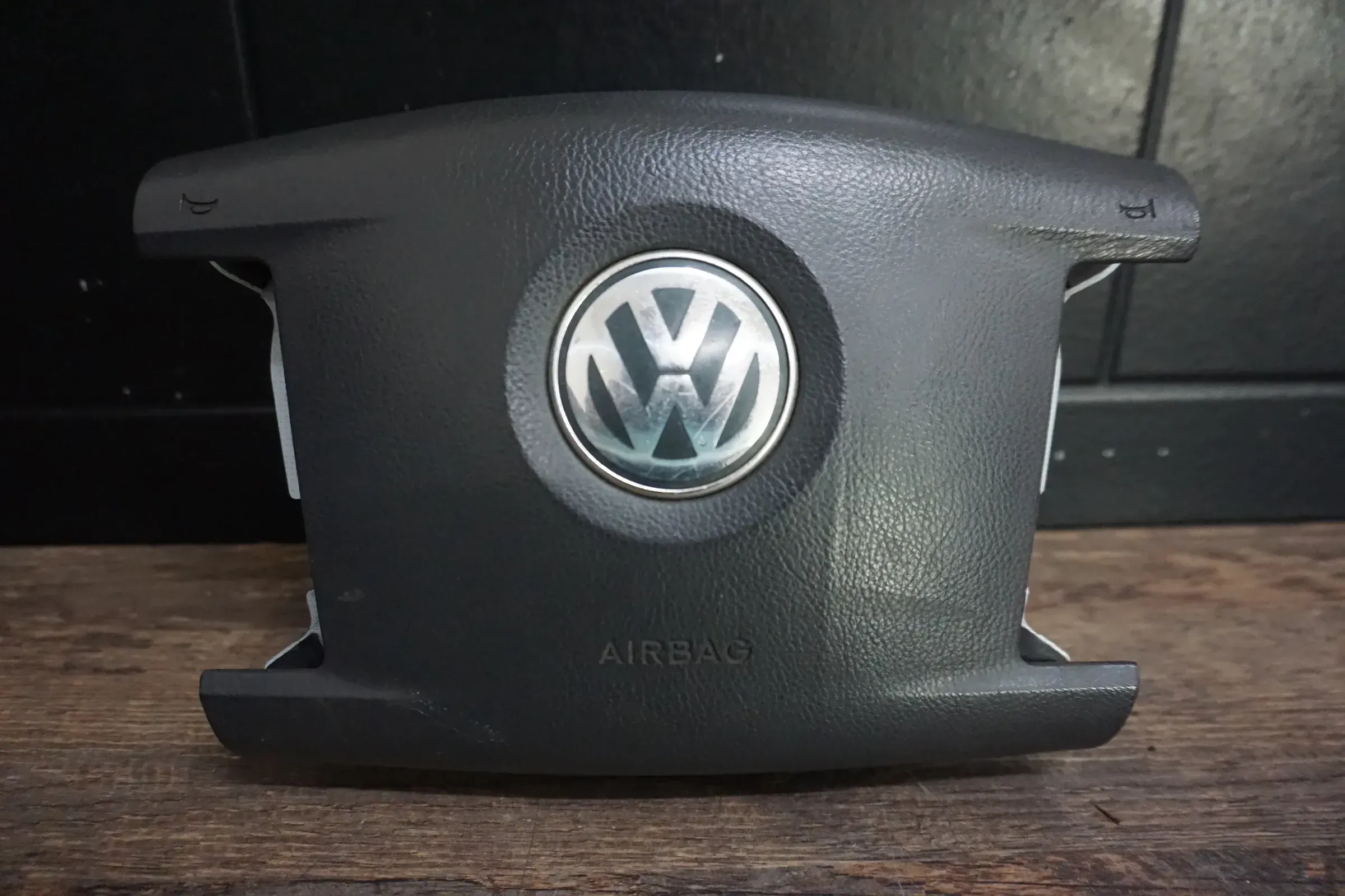 VW Touareg 7L Lenkrad Original grau 7L6880201EC Airbag Fahrerairbag - Bild 1