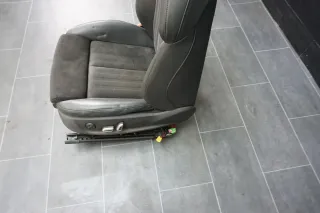 Original Audi A6 4G Fahrersitz Fahrer Sitz links Leder Alcanatara Schwarz - Bild 6