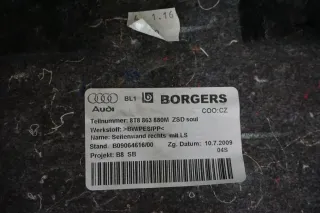 Seitenwand Abdeckung Verkleidung Kofferraum Audi A5 8T Sportback 8T8863880M - Bild 6
