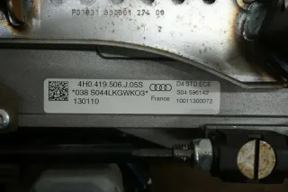 Original Elektrische Lenksäule Lenkstange Lenkspindel Audi A8 4H 4H0419506J - Bild 8