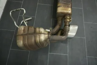 Orig Porsche 911 991 MK1 Auspuff Anlage Schalldämpfer Endschalldämpfer Exhaust - Bild 5