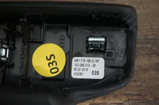 Audi A4 8W A5 F5 S-Line Wählhebel Schaltknauf Leder Automatik 4M1713139D - Bild 3