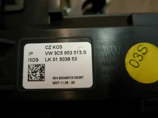 VW Passat 3C BJ07 Lenkstockschalter Blinker Wischer Kombischalter 3C5953513S - Bild 2