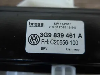 VW Passat 3G B8 Fensterhebermechanik Fensterheber hinten links 3G9839461A - Bild 5