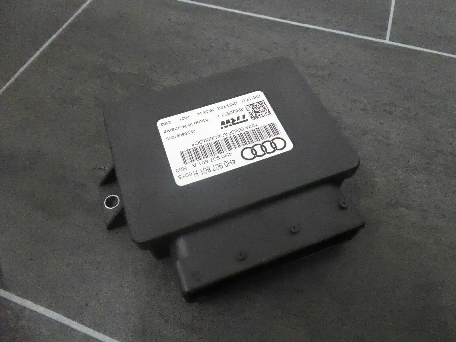 Audi A6 4G A7 4G8 A8 4H Steuergerät Feststellbremse Parkbremse 4H0907801H - Bild 1