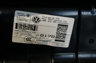 VW Touareg 7P Sitz Hinten Rechts Rücksitzbank Leder Klappbar 7P0886102L - Bild 10