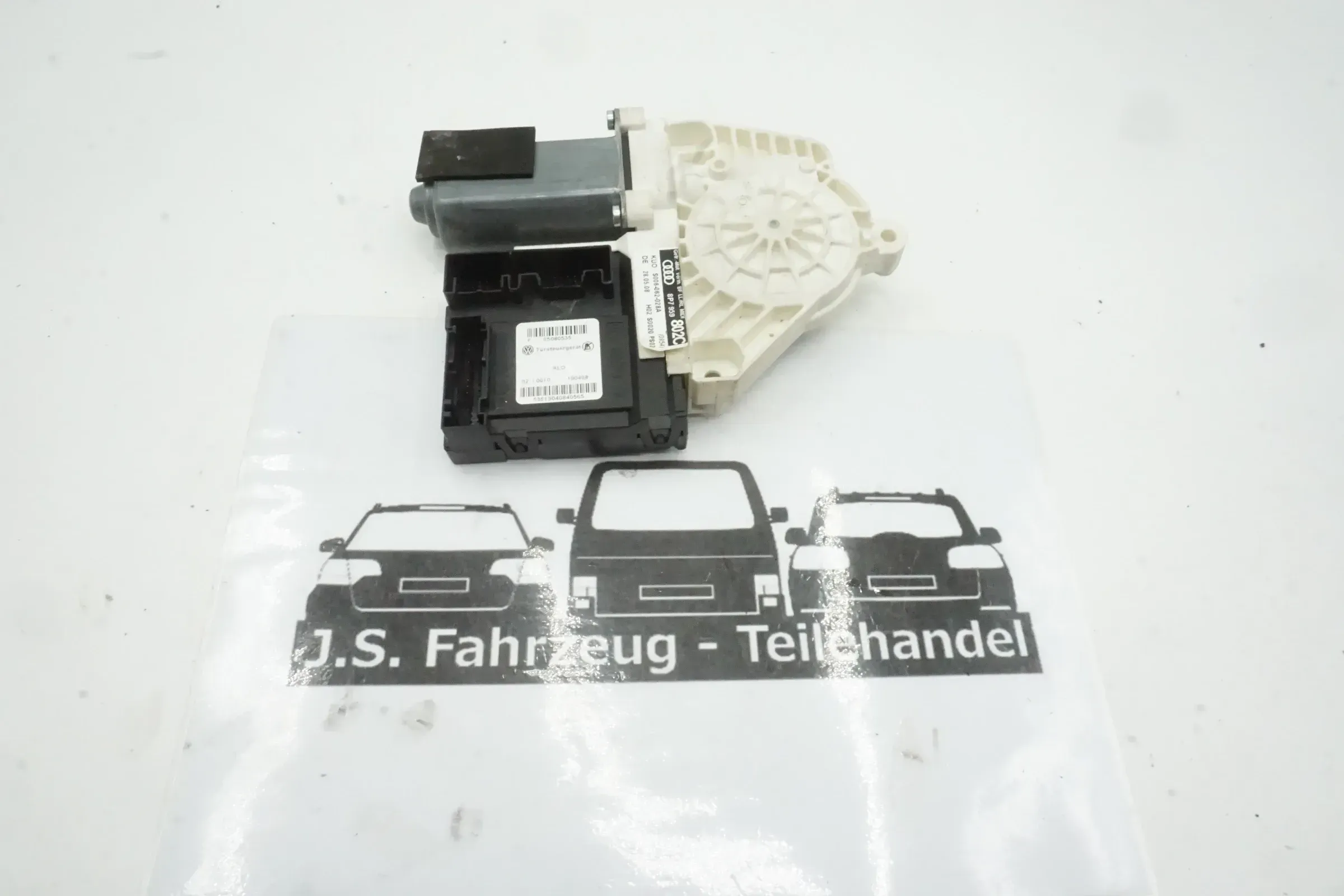 el Fensterhebermotor rechts Audi TT 8J Motor Fensterheber 8J7959802C Steuergerät - Bild 1