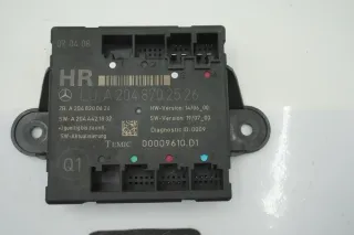 Mercedes W204 C-Klasse Türsteuergerät Steuergerät Hinten Rechts A2048702526 - Bild 3