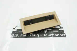 VW T5 Touareg Steuergerät Standheizung Bedienteil 7L6919044J Zeitschaltuhr beige - Bild 1