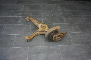 Achsschenkel VW T5 GP 2,0 TDI Radlagergehäuse hinten links komplett 7H0501413D - Bild 1