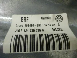 VW Golf 4 Bora Variant Tür hinten links Fensterheber Mechanik 1J4839729G - Bild 5