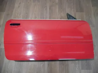 Audi A4 Cabrio 8H Bj. 2001 Tür rechts Beifahrertür 8H0831052D Rot LY3C Türhaut - Bild 1
