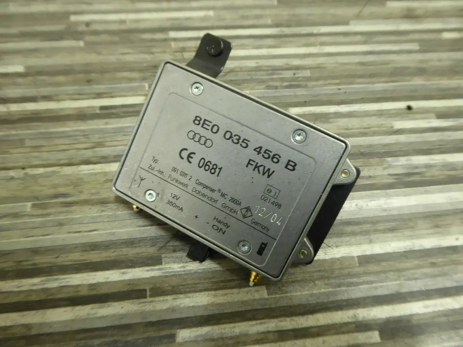 Audi A4 8E A6 4B A3 8P Antennenverstärker 8E0035456B Original *TOP* - Bild 1