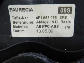 Audi A6 4F Verkleidung unter Lenksäule 4F1863075J Abdeckung elektrische Lenksä - Bild 6