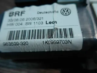Seat Leon 1P Fensterhebermotor hinten links 1K0959703N Fensterheber Motor - Bild 3