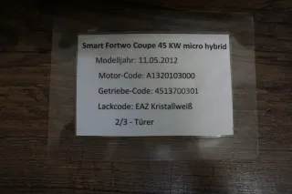Einspritzleiste Düsenstock Einspritzanlage Smart ForTwo 451 A1320103000 - Bild 2