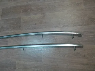 Original Audi A6 4F Avant Rehling Dachträger Chrom Rechts & Links 4f0860021/ 022 - Bild 2