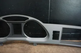 Verkleidung Armaturenbrett Audi A6 S6 4F Blende Rahmen Tacho grau 4F1857115D - Bild 3