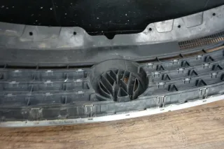 Volkswagen VW T5 7H Grill Kühlergrill 7H5807101 Frontgrill Multivan LD7U grau - Bild 9
