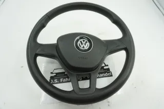 Lenkrad VW POLO 6C T6 Crafter 7C Caddy 6C0419091AQ Airbag 5TA880201P Original - Bild 1