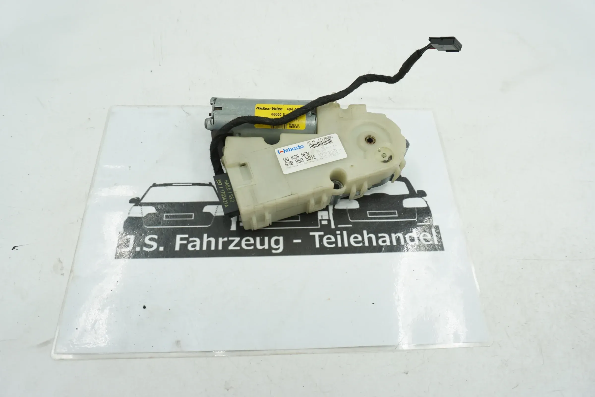 VW T5 7H Multivan Schiebedachmotor Motor Schiebedach 6X0959591 - Bild 1
