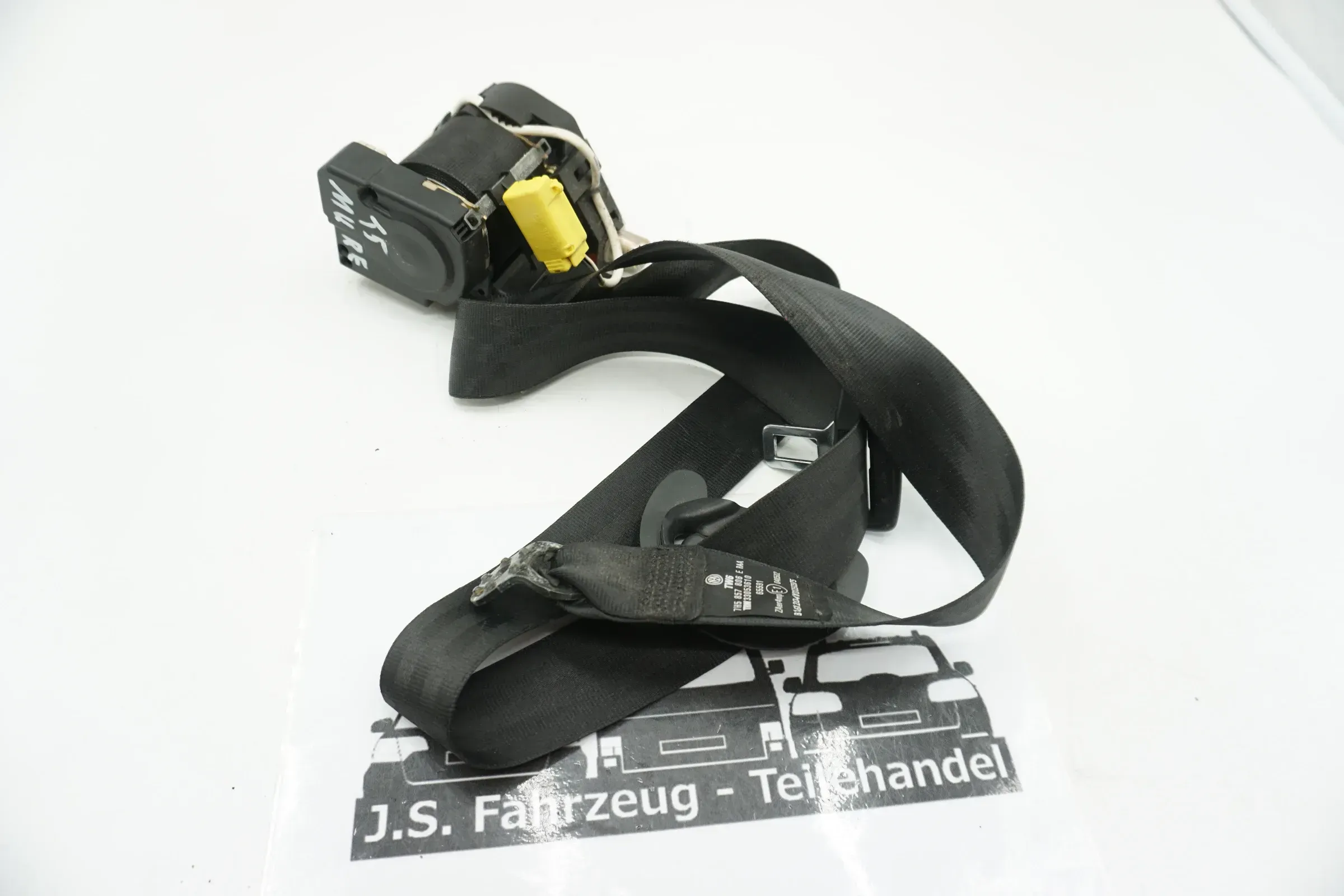VW T5 7H Multivan Sicherheitsgurt Gurt Gurtstraffer Rechts 7H5857806E - Bild 1