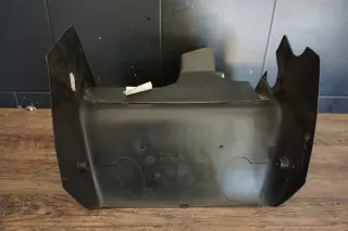 original VW T4 Mittelkonsole vorn unten Ablage mit Klima 701857341 Schwarz - Bild 6