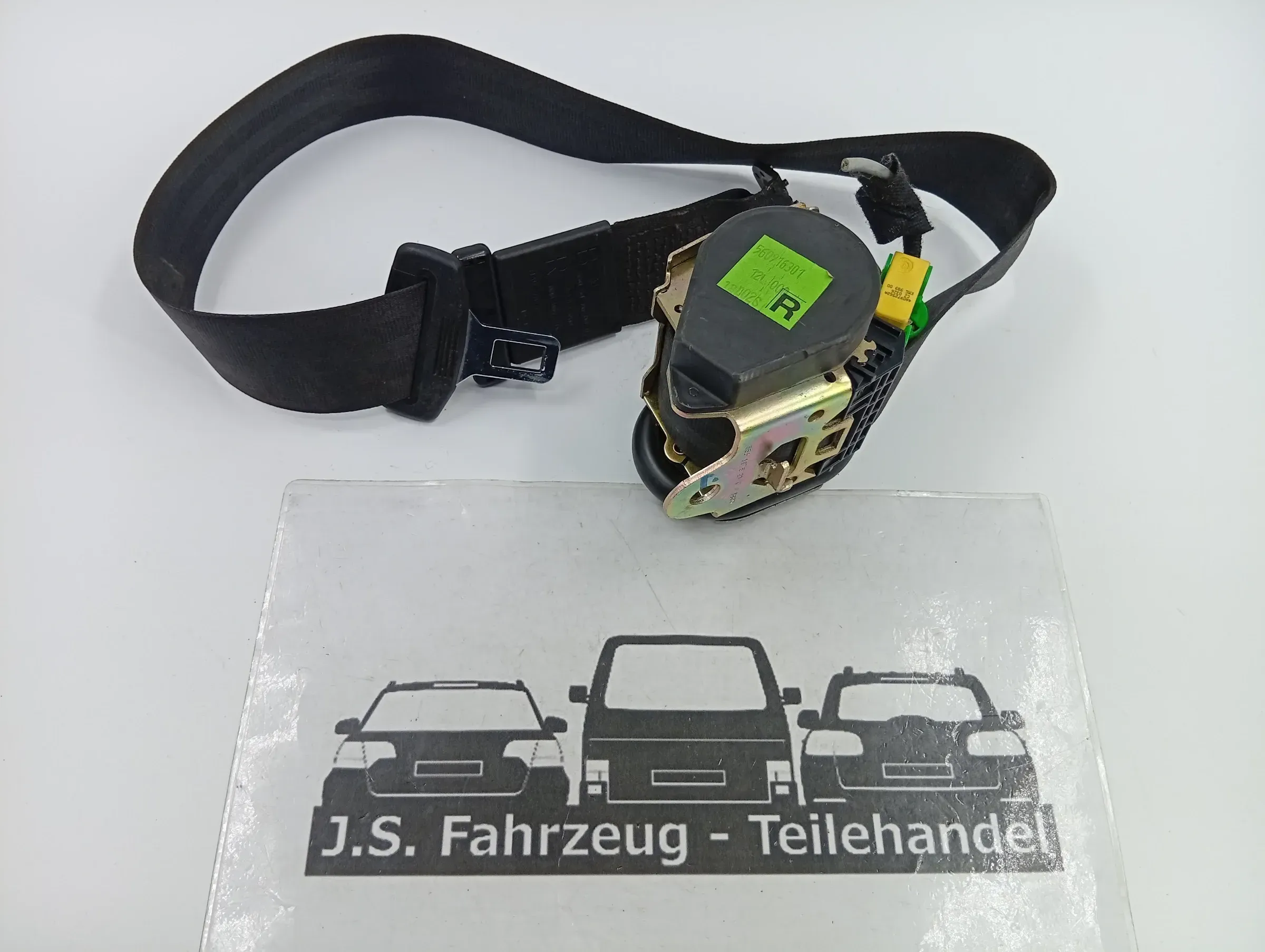 Sicherheitsgurt vorne rechts AUDI TT 8N 8N8857706F Gurt schwarz - Bild 1