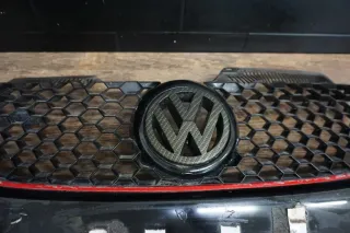 Frontmaske Kühlergrill VW Golf 5 GTI ORIGINAL Grill schwarz 1K0853651E - Bild 6