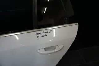 Tür Hinten Links Für SKODA Superb II Combi 3T B6 Weiß Kombi - Bild 7