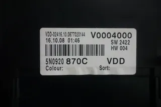 Kombiinstrument 5N0920870C Tacho 137Tk VW Tiguan 5N 2.0 TSI - Bild 3