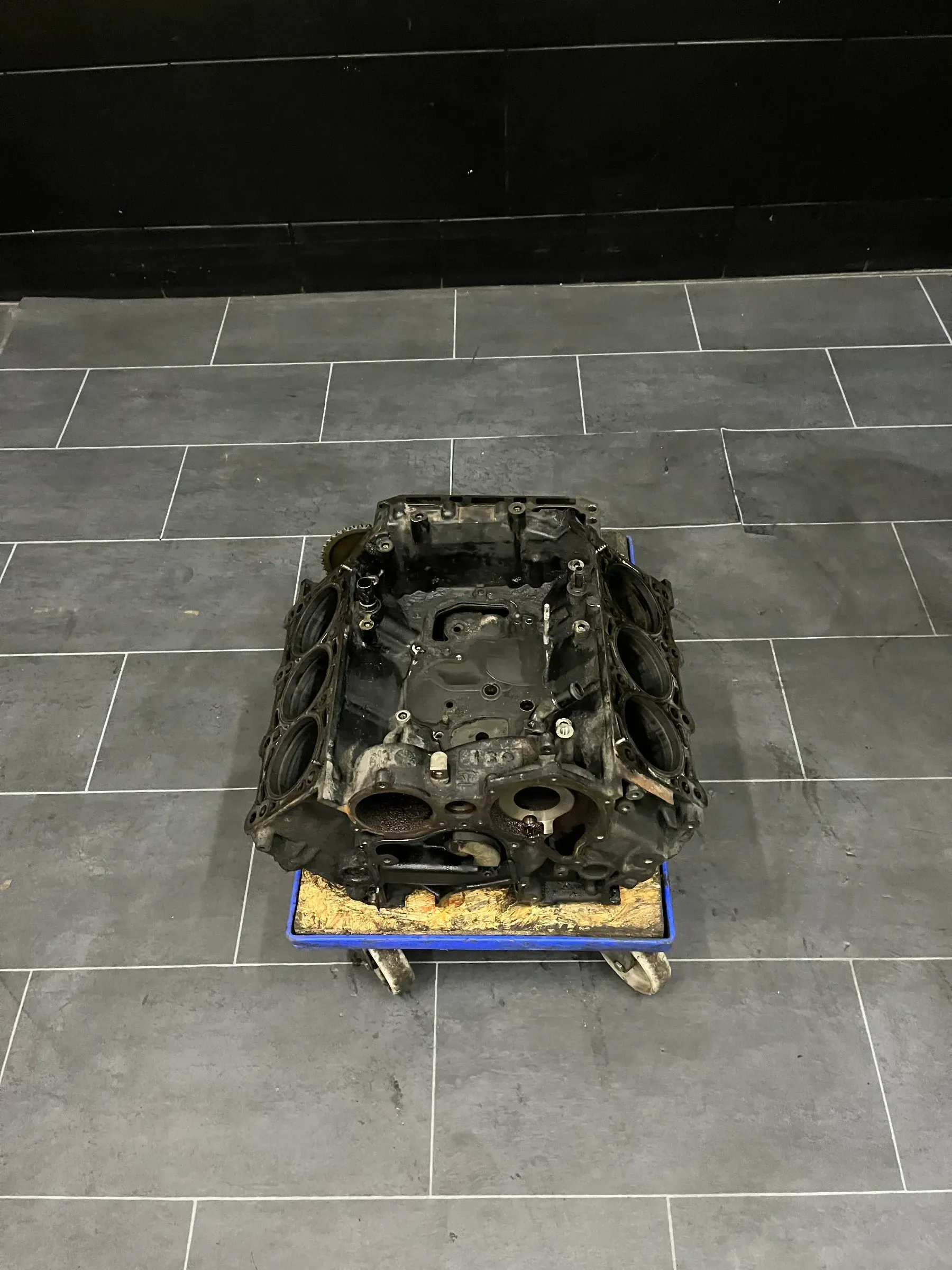 Motorblock Motor BKS 165kW VW Touareg V6 3.0 TDI Bj.07 Rumpf Rumpfmotor - Bild 1