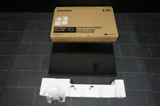 SAMSUNG QM43R Public Display LH43QMREPGCXEN Verpackung gebraucht - Bild 1
