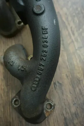 Org Audi A8 4H 4.2 TDI Abgaskrümmer Krümmer rechts 057253034BF exhaust manifold - Bild 5