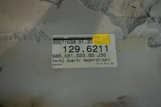 PORSCHE Boxter 986 Teppich Querträger 98655103300 grün gebraucht - Bild 9