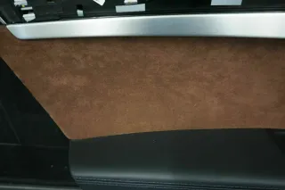 Audi A8 4H D4 Türverkleidung Schwarz Alcantara braun hinten links 4H0867017 - Bild 6