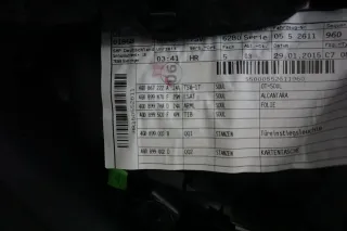 Audi A6 4G S-Line Türverkleidung hinten Rechts Alcantara Beifahrer 4G0867022A - Bild 6