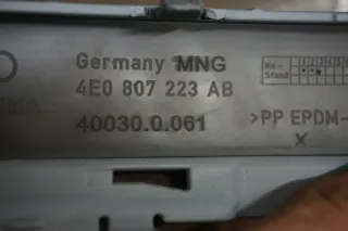 Stoßstange Zierleiste links AUDI A8 D3 (2002-2009) 4E0807223AB - Bild 10